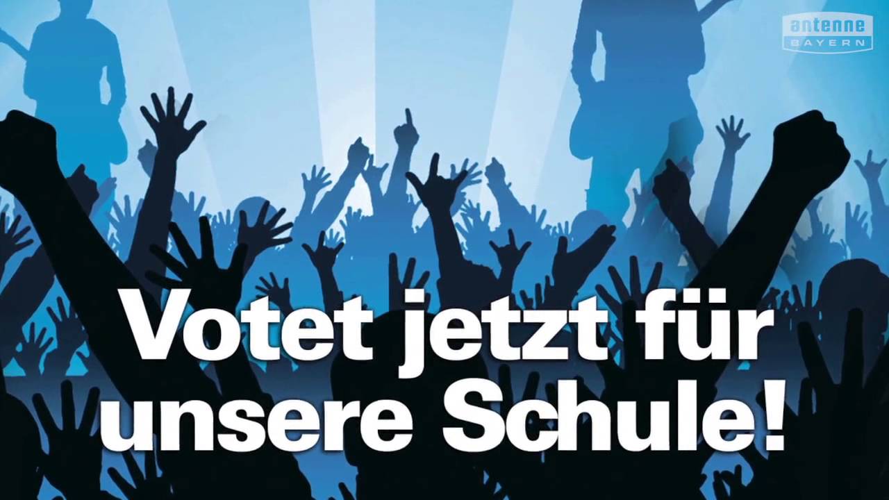 Berufssch. f.Altenpfl. Augsburg (Caritasv. D. Di&ouml;z. Augsb.) will das ANTENNE BAYERN Pausenhofkonzert