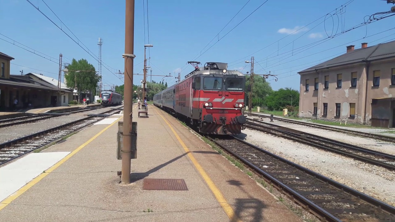 MV 246 Citadella; Budapest Deli-Ljubljana in LP vlak Ljubljana-Maribor; Pragersko, 15.6.2017