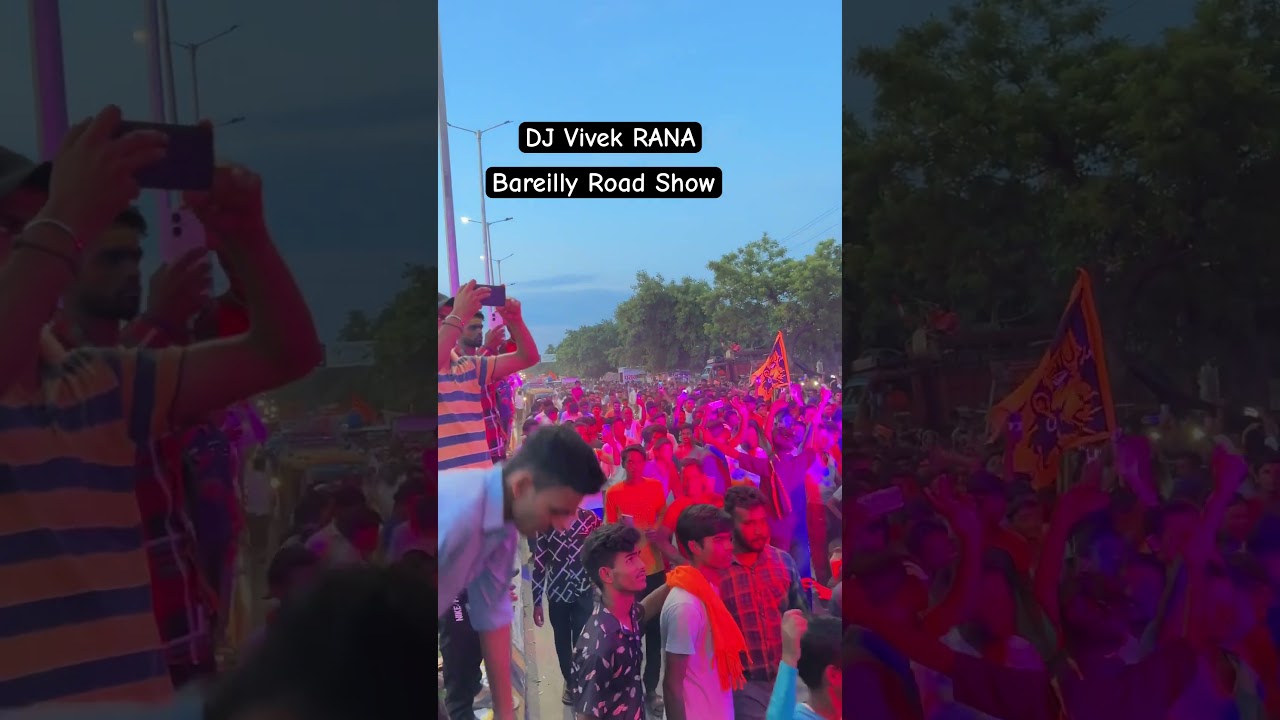 DJ Vivek Rana Bareilly Road Show DJRoadShow#DJSet#LiveDJ#DJPerformance#RoadShowMusic#DJLife#dj #