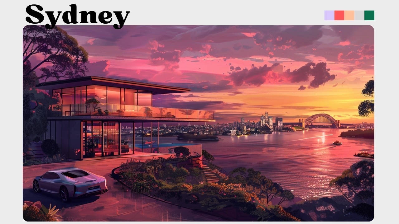 Jazz House Mix | Sydney Harbour Villa | Kareem Ali Inspired | Sunset Focus Sessions