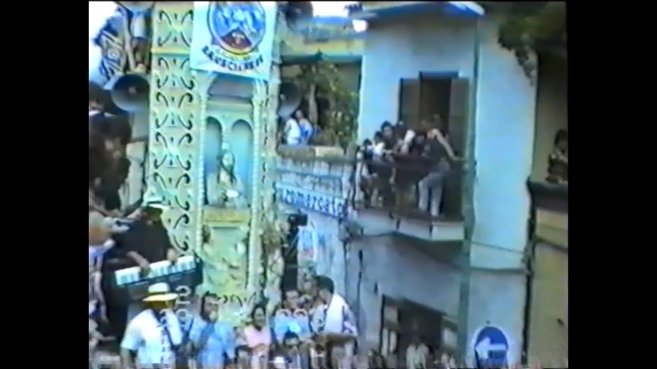Brusciano 1993  - Paranza Gioventù esibizione a via Semmola