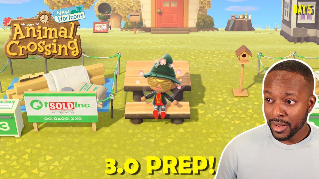 Подготовка к обновлению 3.0! — День 5 | Animal Crossing New Horizons