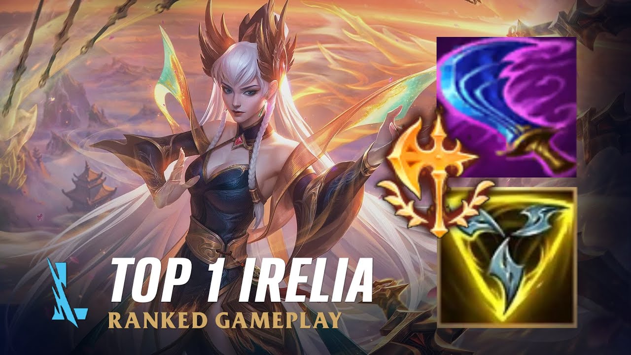 Wild Rift IRELIA - TOP 1 Divine Sword Irelia S14 Ranked Gameplay + Build