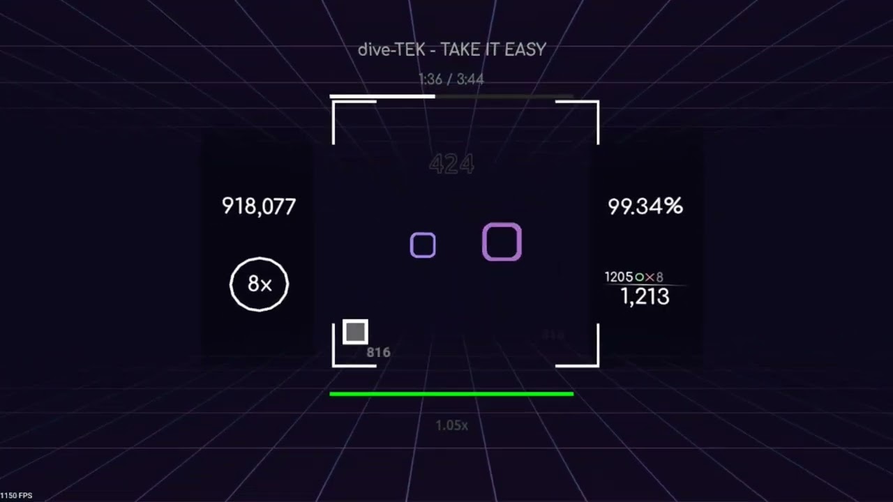 [Phoenyx] dive-TEK - TAKE IT EASY ~ 1.05x [99.27%] 512 BPM