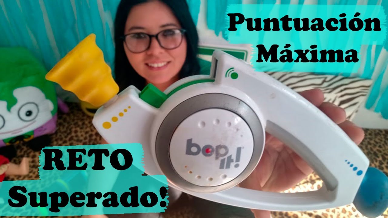 PASÉ rápido los tres niveles de BOP IT + curiosidades de Bop It