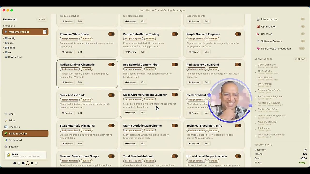 Agentic IDE Demo, Multi Provider AI Orchestration