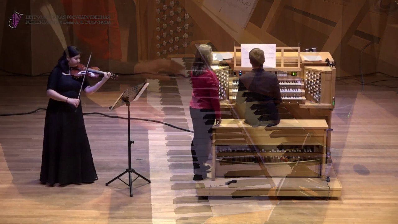 A.  Vivaldi Concerto for violin and organ d moll, RV 541