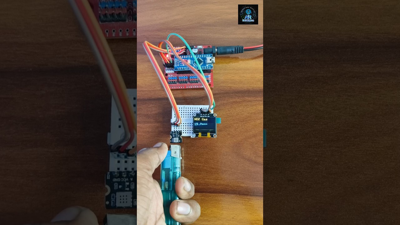 Arduino Gas Detector | No2 Gas Detector 