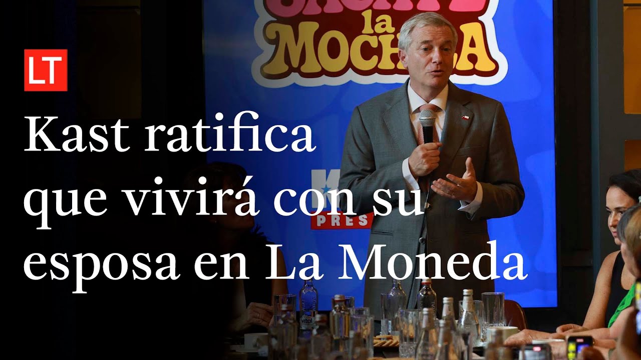 Kast ratifica que vivirá en La Moneda junto a su esposa: “Somos personas austeras
