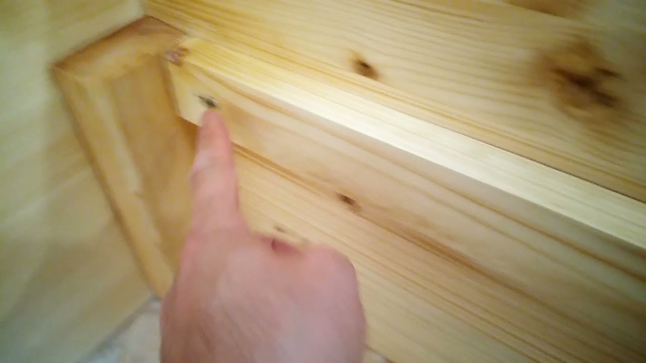 Cum se face un pat din lemn masiv, partea a doua