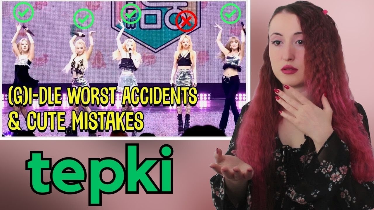 (G)I-DLE Sahne Kazaları Tepki | KPOP TEPKİ | KPOP REACTION |