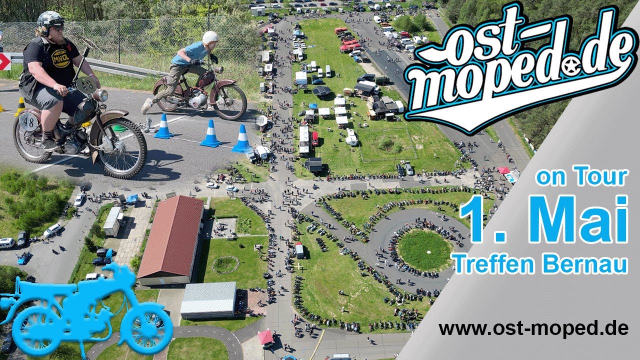 ost-moped.de | Beim 1. Mai Treffen in Bernau 🐻 | 2024