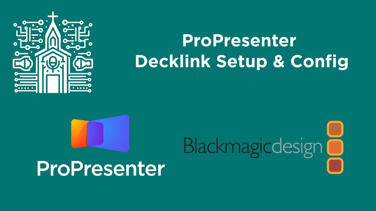 Полное руководство: настройка DeckLink Duo 2 на Mac для ProPresenter