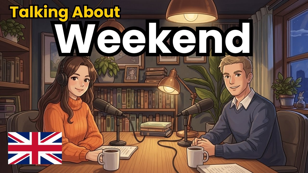 How to Talk About Your weekend | English Conversation Practice