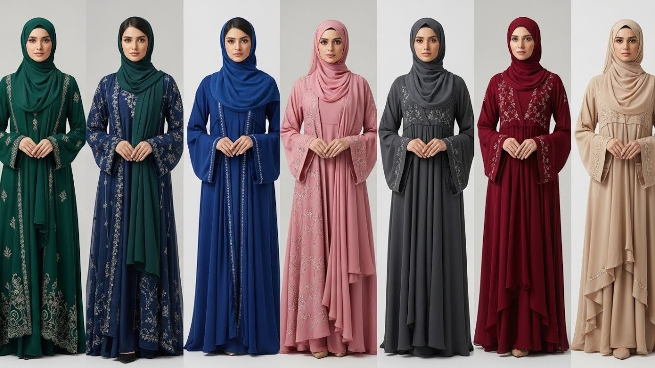 New Latest Abaya and hijab styles 2026 , 2025| Trendy & Elegant Abaya Collection