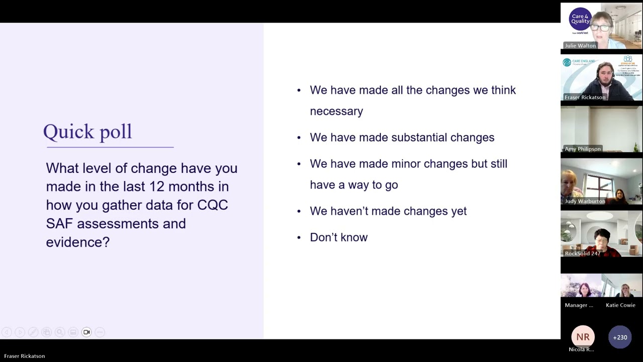 Care England & WorkNest's Webinar: Mastering the new CQC inspection