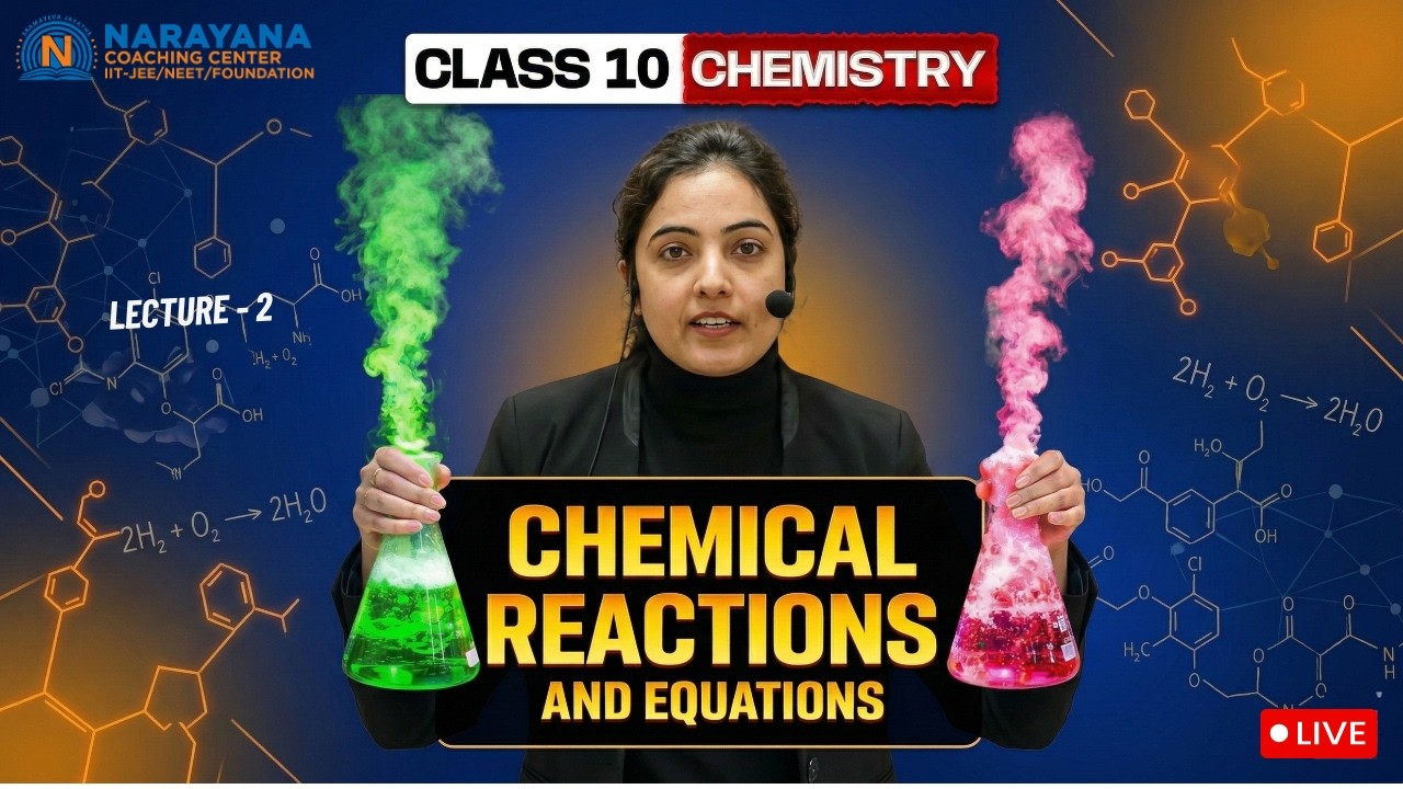 Chemical Reactions & Equations Class 10 | NCERT Covered + Foundation | L2