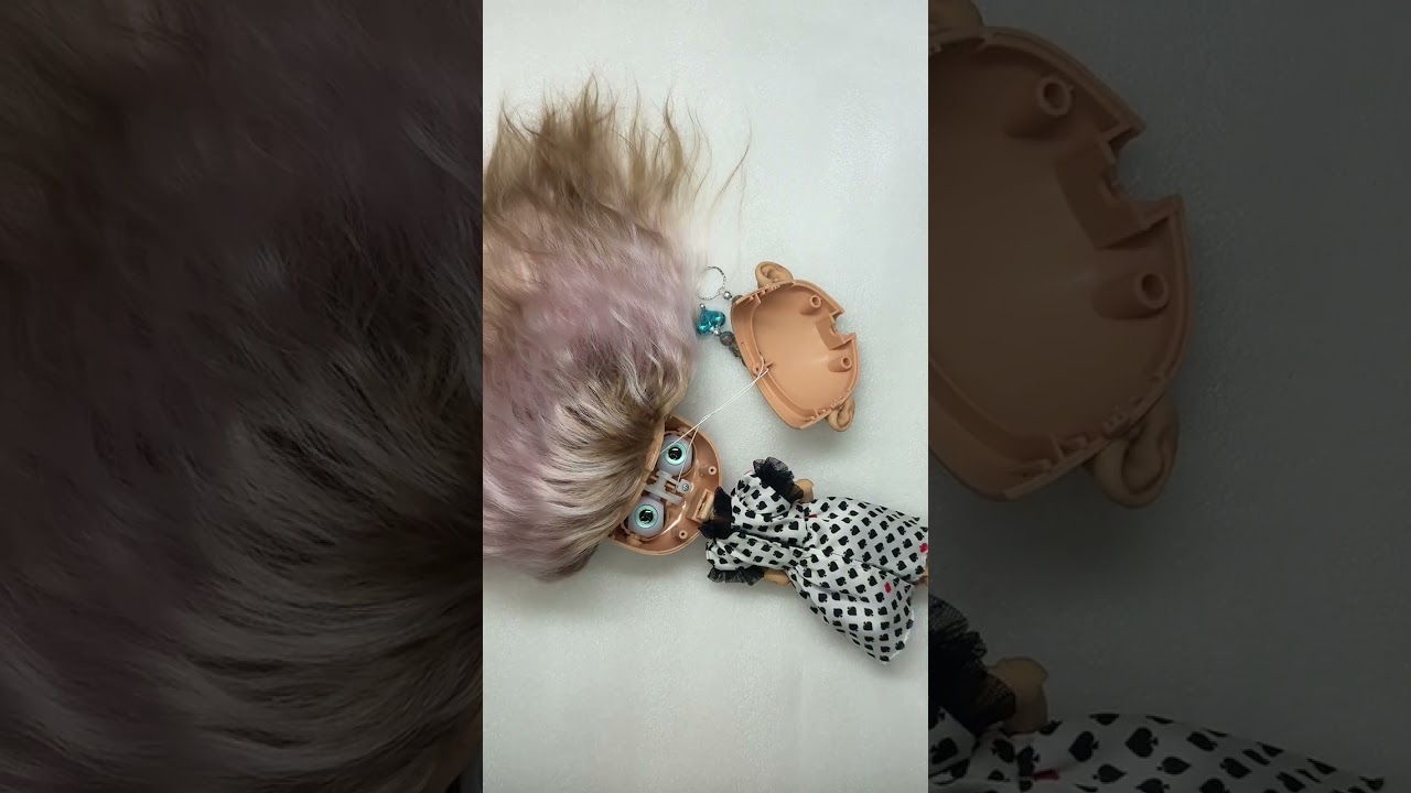 We're changing Blythe's doll's scalp ❤️ 
