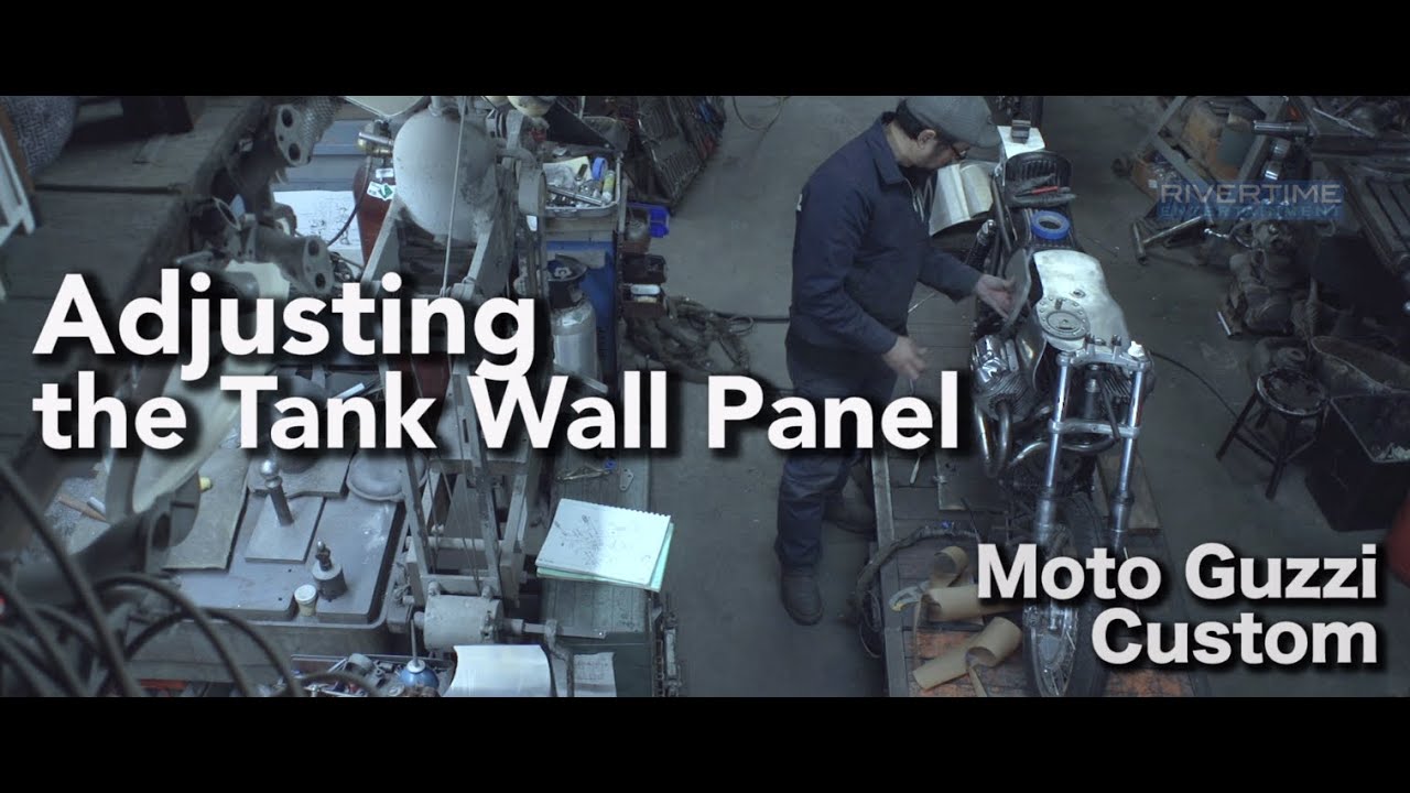 [Tank Wall Adjustment] Custom Motorcycle Documentary Moto Guzzi Shinya Kimura Los Angeles 木村信也
