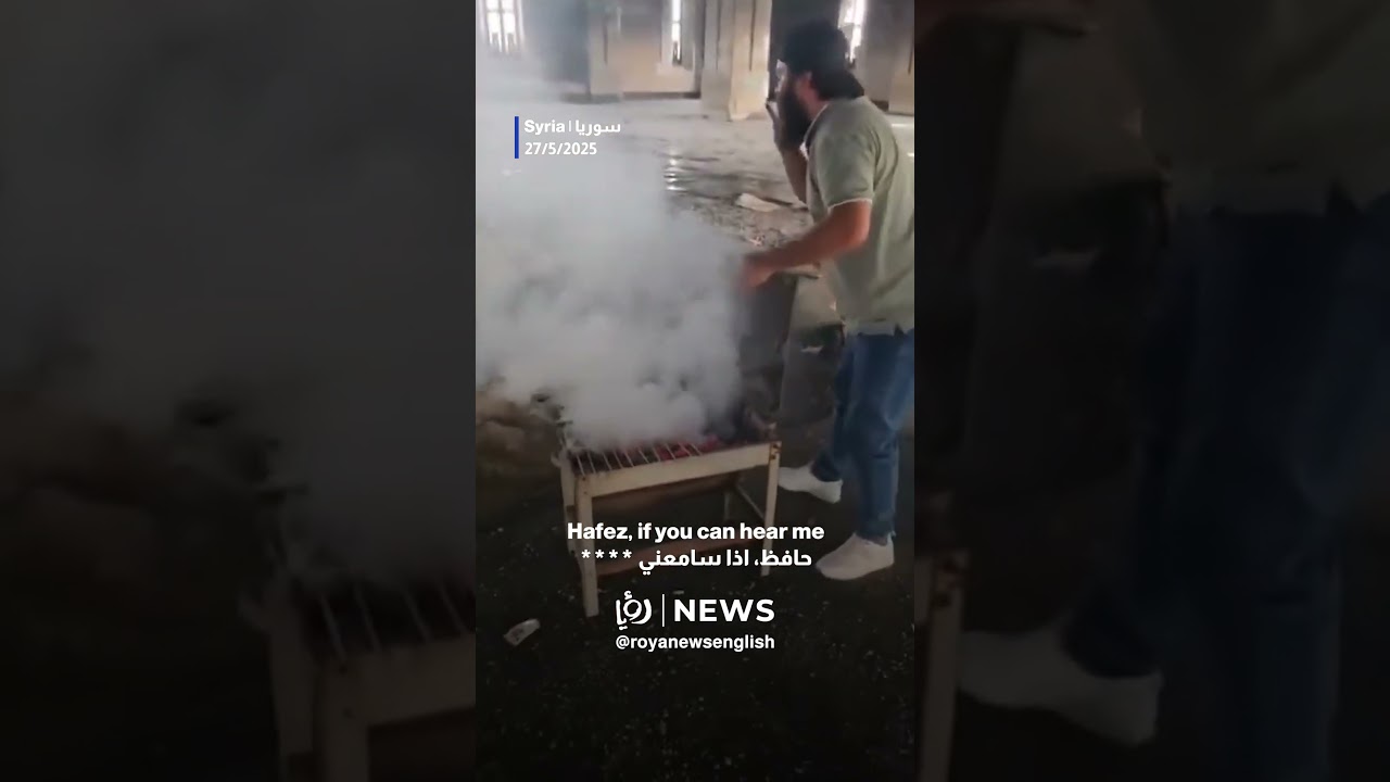 Man barbecues near Hafez al-Assad&rsquo;s grave, sparking outrage