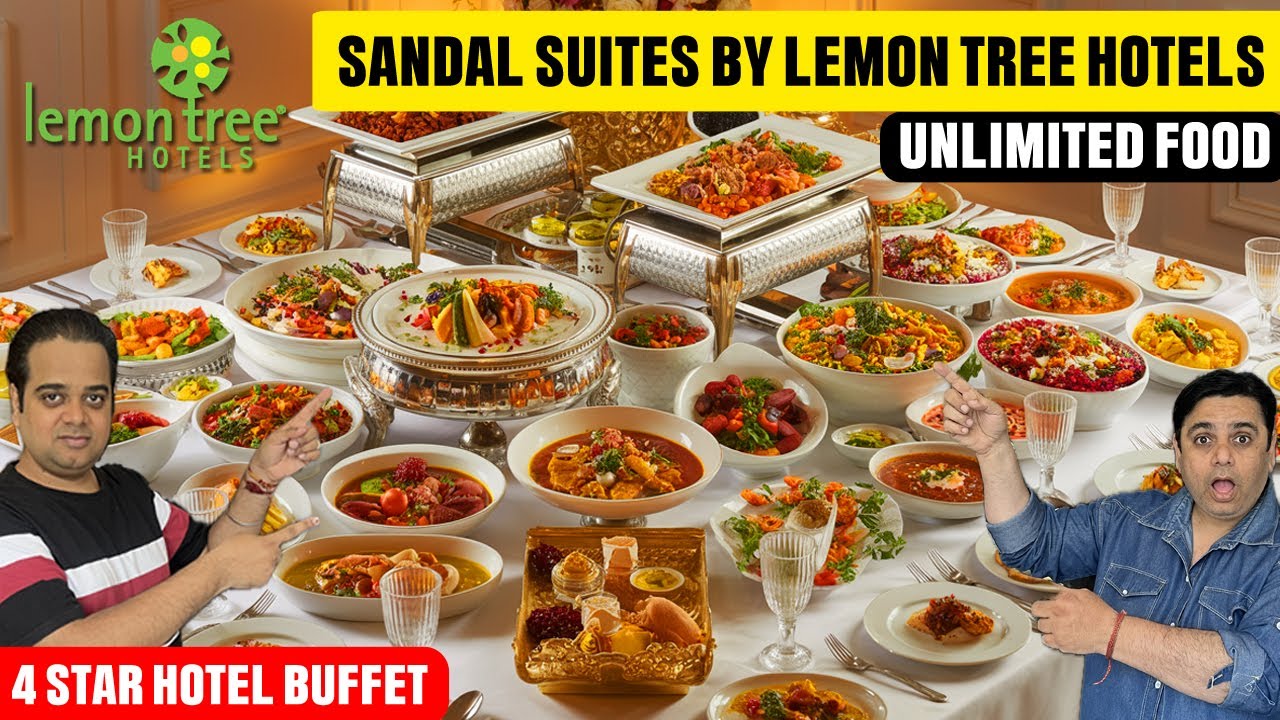 Unlimited Lunch Buffet at Citrus Cafe Sandal Suites by Lemon Tree Hotels | Noida Buffet Review