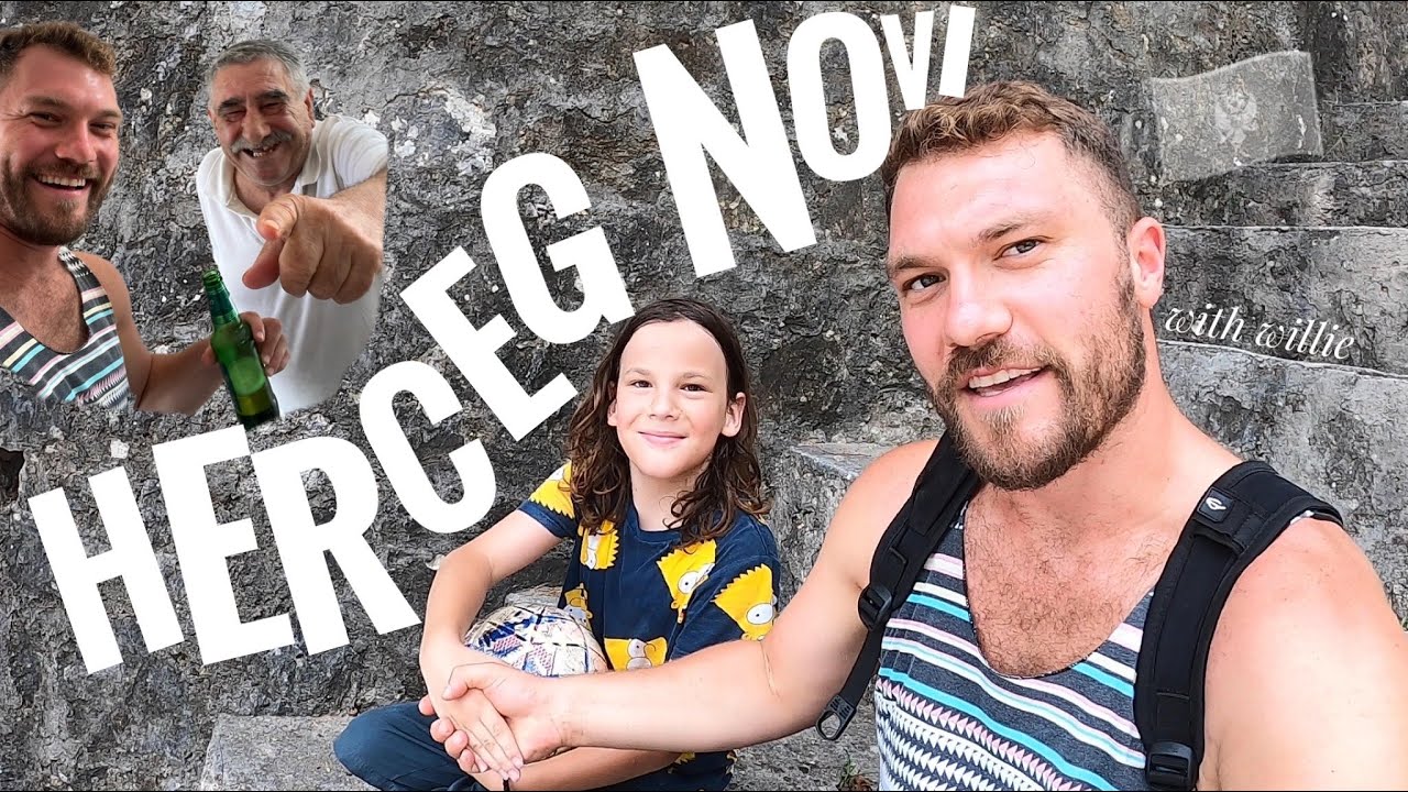 🇲🇪 i almost Melted on the streets here!! Herceg novi, Montenegro