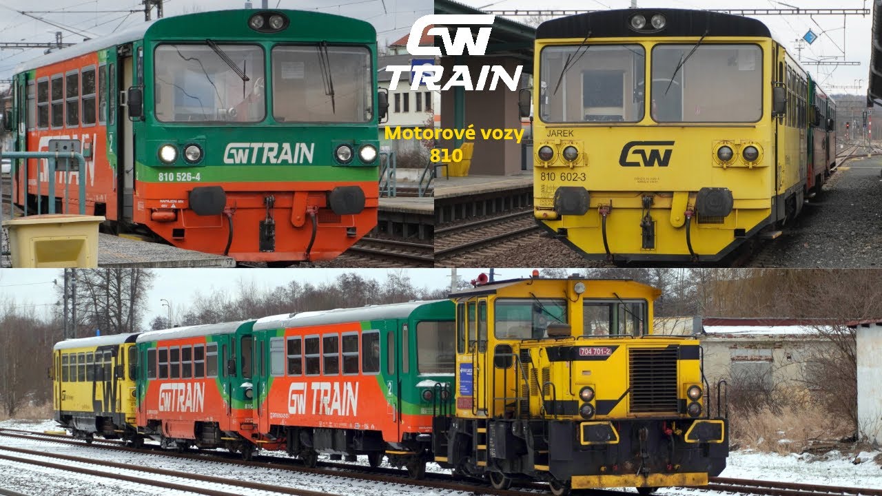 Motorové vozy 810 GW Train Regio | Malé lego 704.701-2  PKP Cargo International |