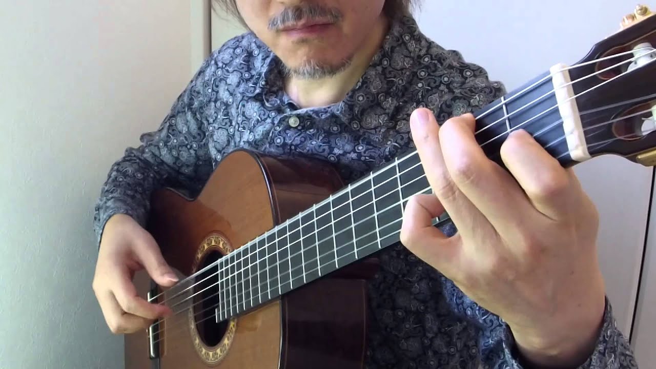 🎶 Canto de Ossanha (Baden Powell) - Guitar Solo - Kosei Chiba　🎶 オサーニャの歌（バーデン・パウエル）--- ソロギター --- 千葉幸成
