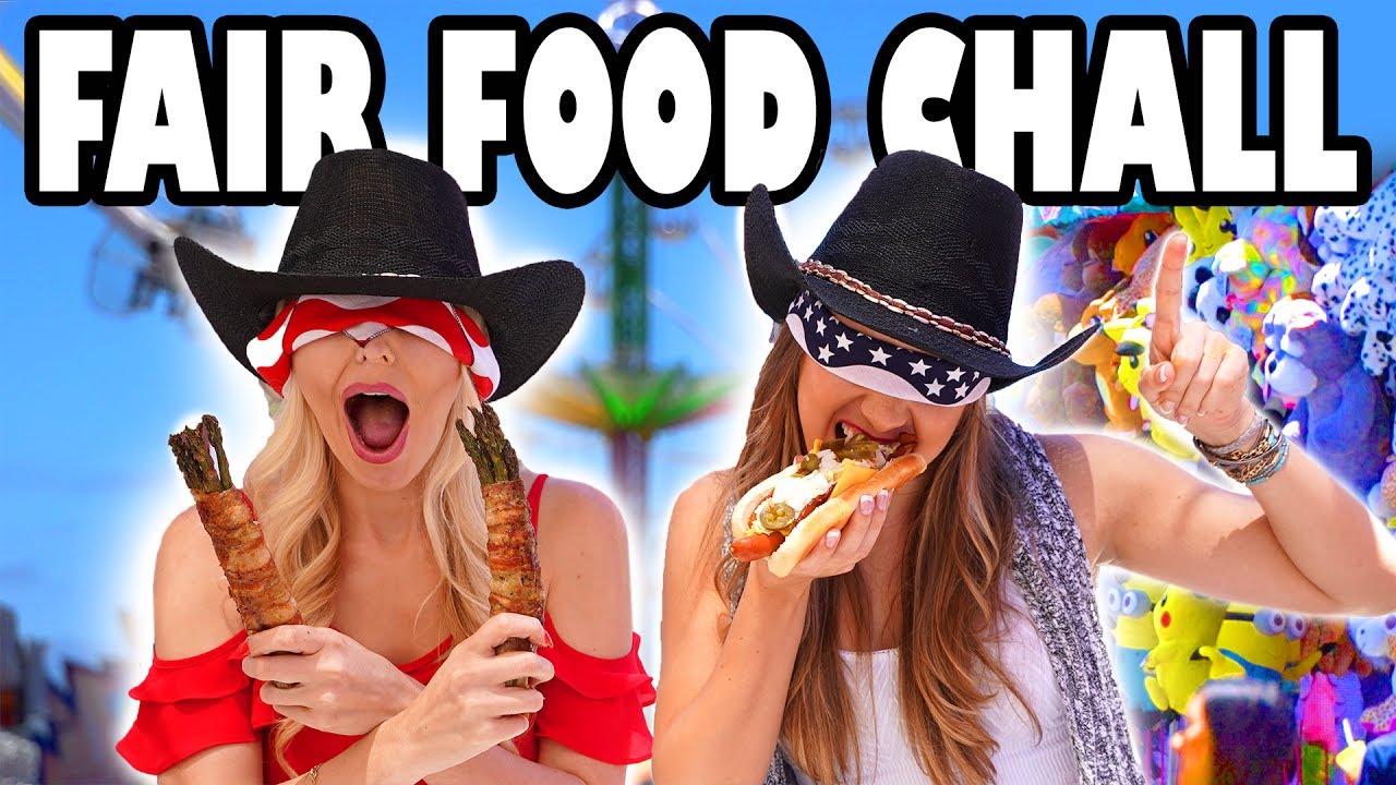 Fair Food Challenge Blind Taste Test Challenge. Totally TV