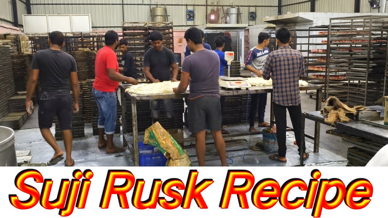 Suji Rusk Recipe|How To Make Suji Rusk in bakery|Bakery My Love