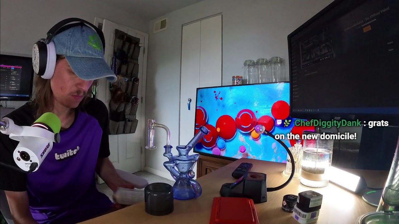 First stream from my new HOUSE! Let's do some DABS and test the internet!