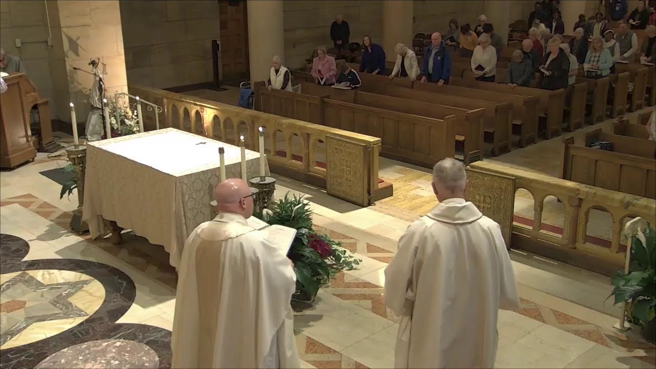11AM Baptism Mass April 23, 2023 St. William Cincinnati Livestream