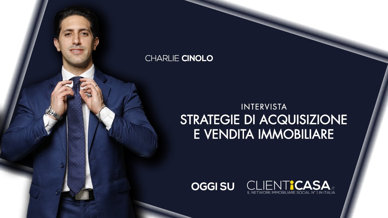 Strategie di acquisizione e vendita immobiliare