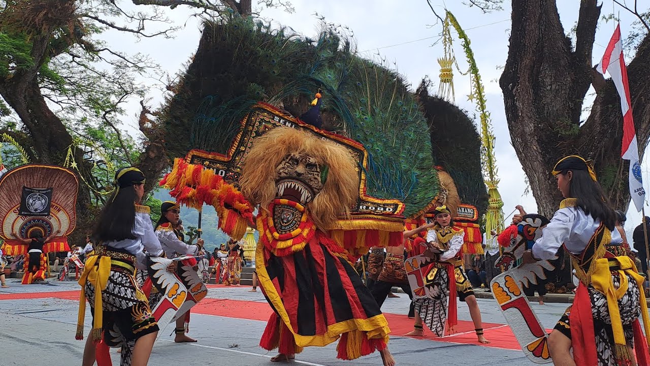 KEREN‼️ REOG LARUNGAN TELAGA NGEBEL GREBEG SURO PONOROGO 2025