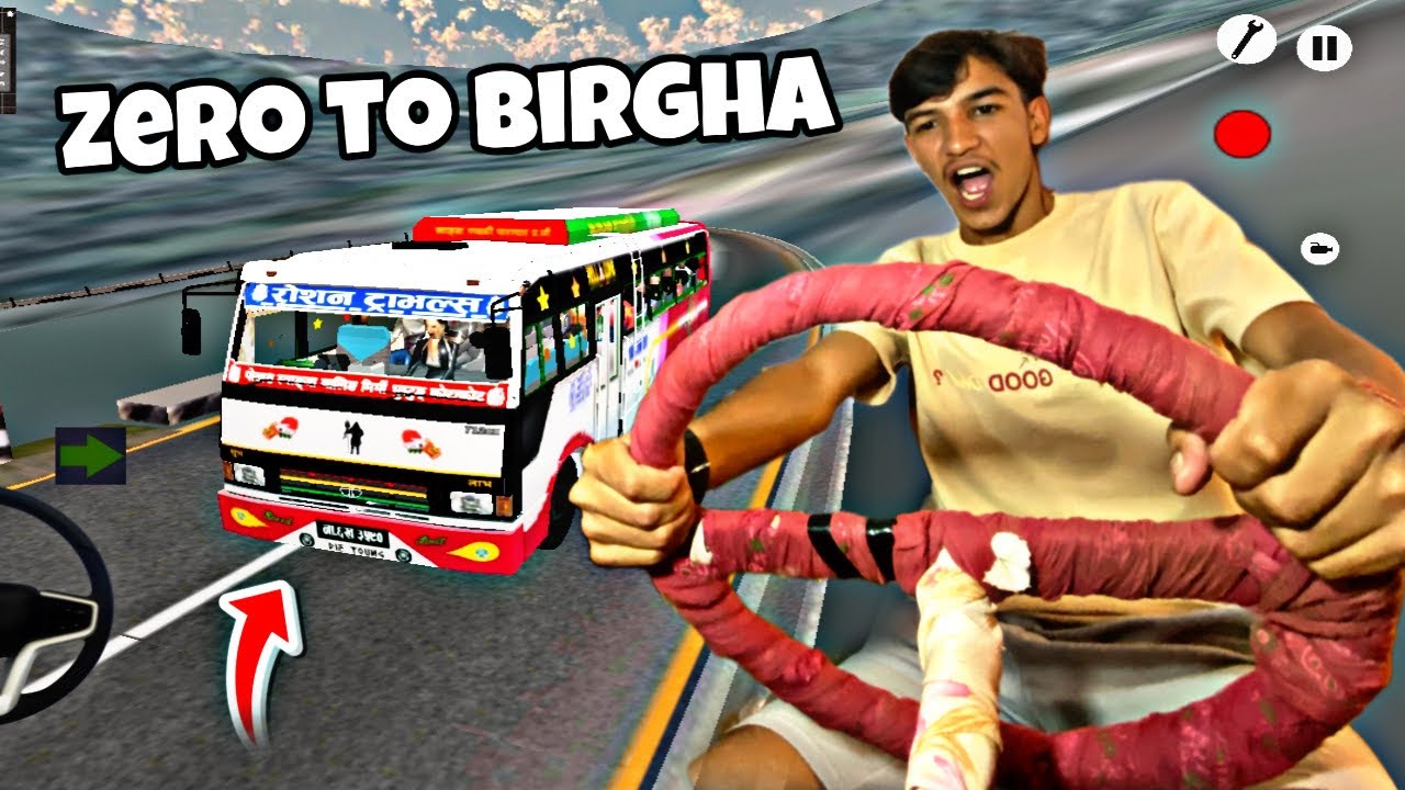 Zero to Birgha In Mayalu But Road Banda Raixa 🥲 ( Nepali Bus Game Mayalu ) 