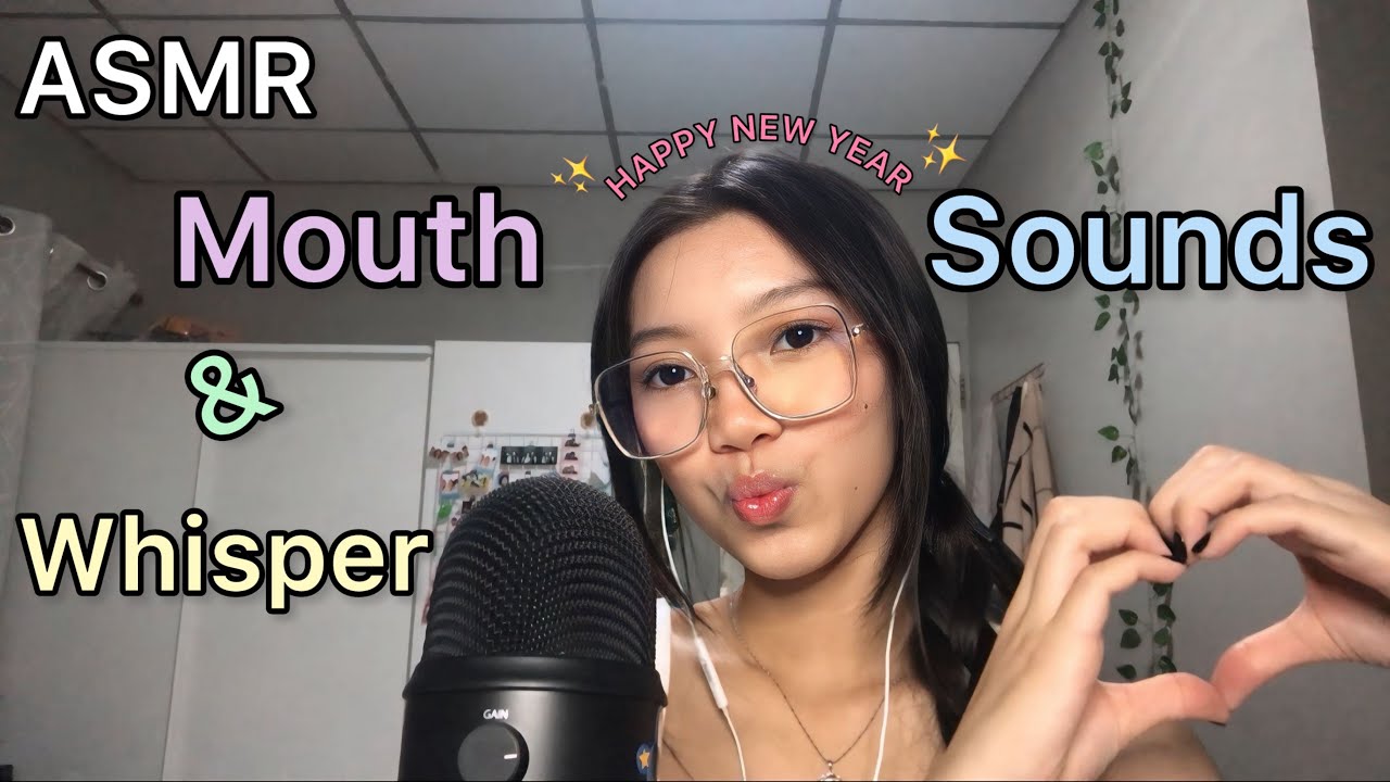 ASMR|Mouth Sounds & Whisper ~asmr elle~