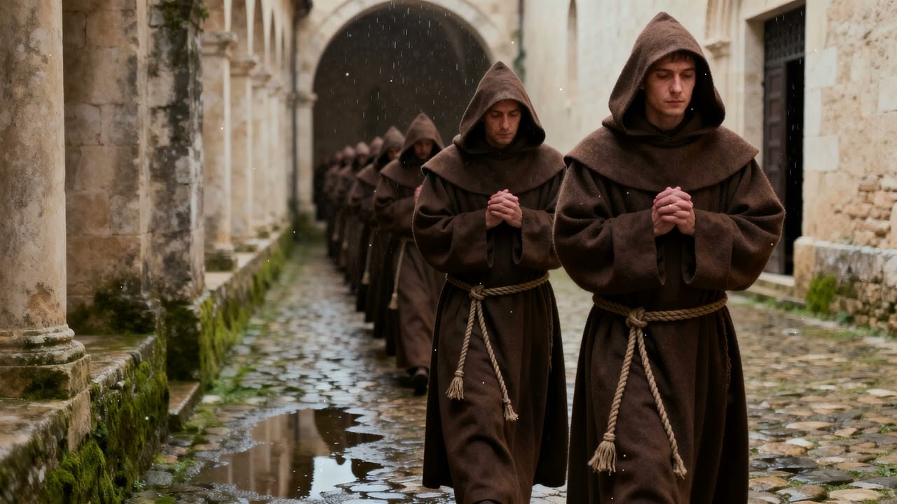 Gregorian Chant — Under Thy Wings Psalm 91 Qui habitat 432 Hz  Voice Only Compline