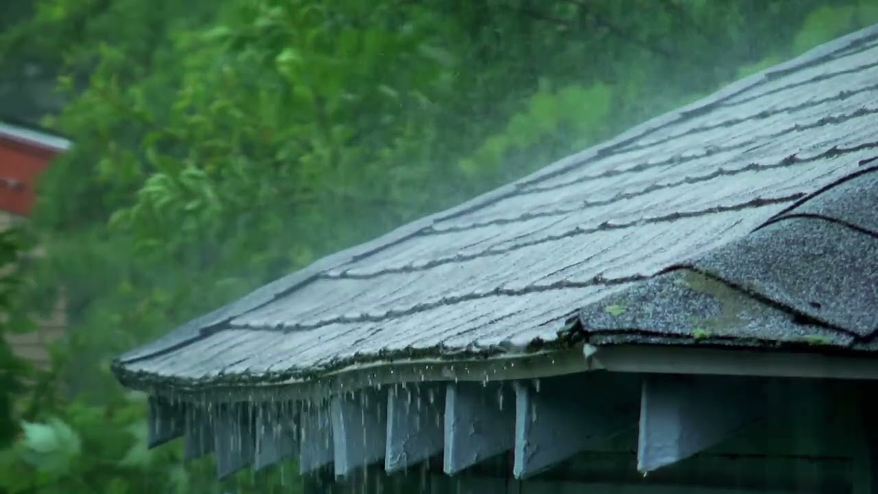 relaxing rain sounds for sleep⛈️|Deep sleep, study and Relaxation
