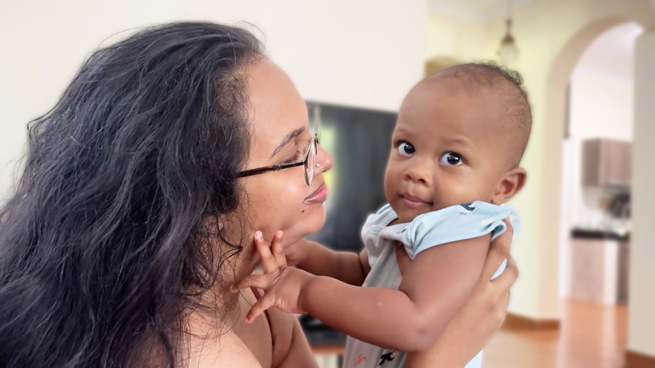 Our Indian & Nigerian Baby Is 10 Months Old! | A Day In Our Life