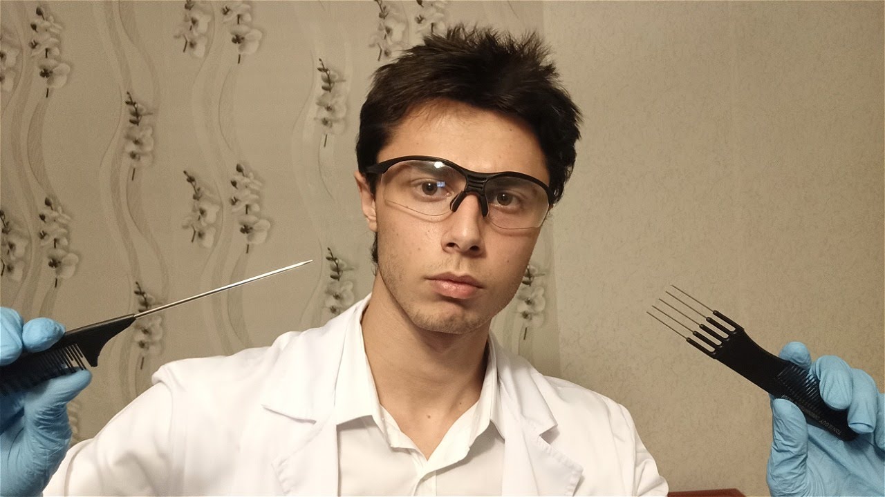 RUDE DR.KENSHI CHECKS YOUR SCALP | ASMR MEDICAL ROLEPLAY