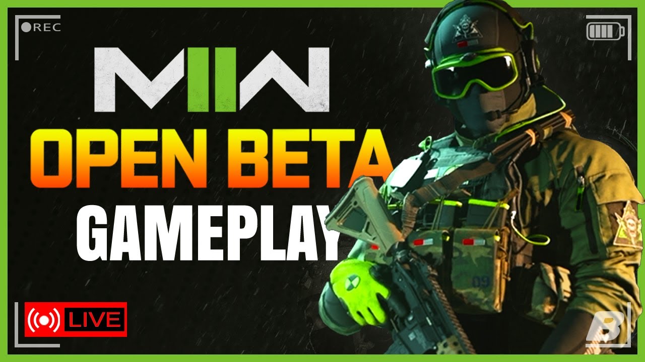 🔴Modern Warfare 2 BETA | Playstation OPEN Beta is LIVE Today