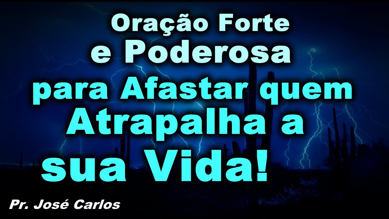🔴 ORAÇÃO FORTE E PODEROSA PARA AFASTAR QUEM ATRAPALHA A SUA VIDA!