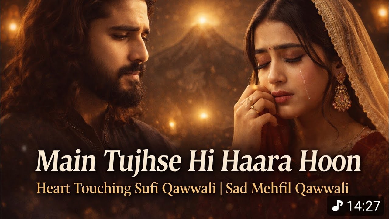 Main Tujhse Hi Haara Hoon | Heart Touching Sufi Qawwali | Sad Mehfil | Mijajee Melody