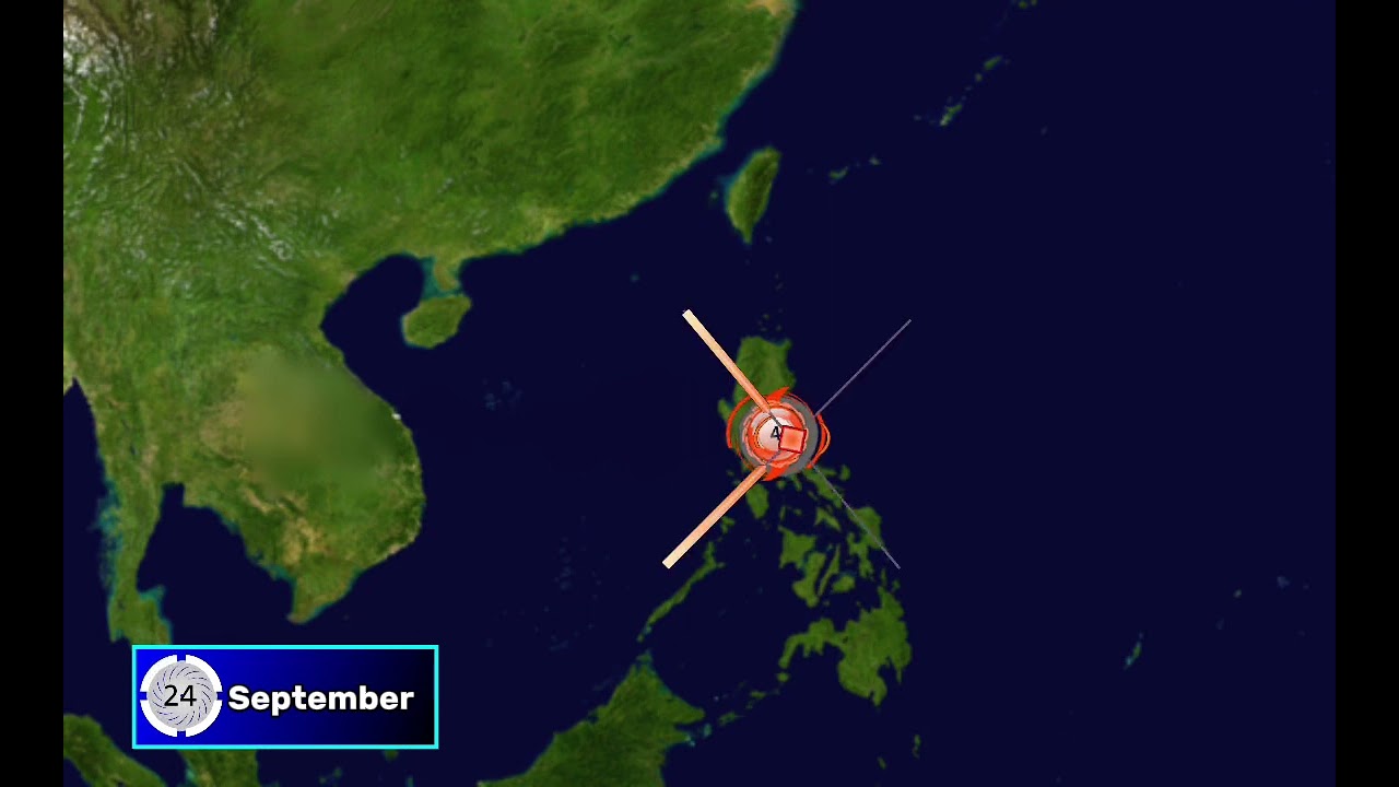 Super Typhoon Noru (Karding) 2022 Track.