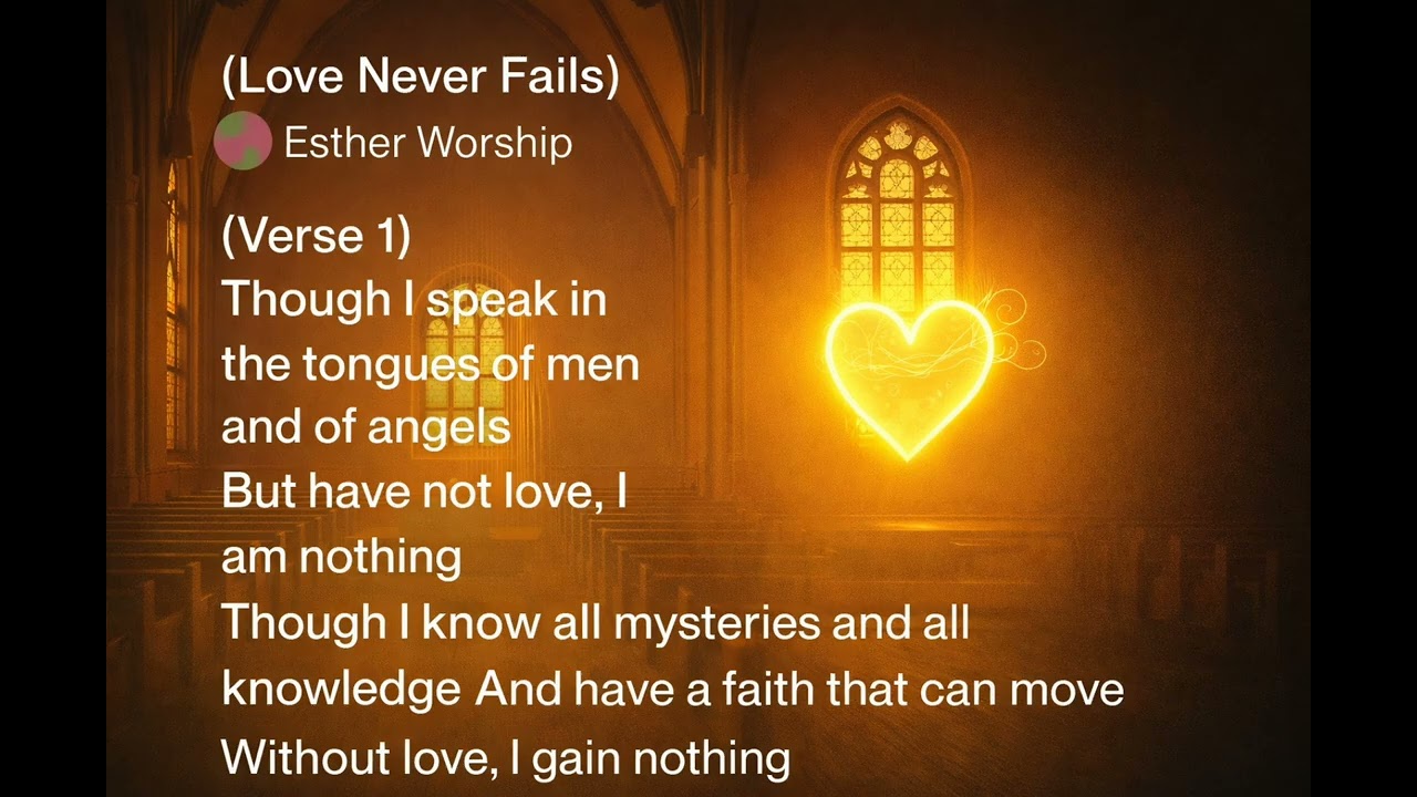 Love Never Fails