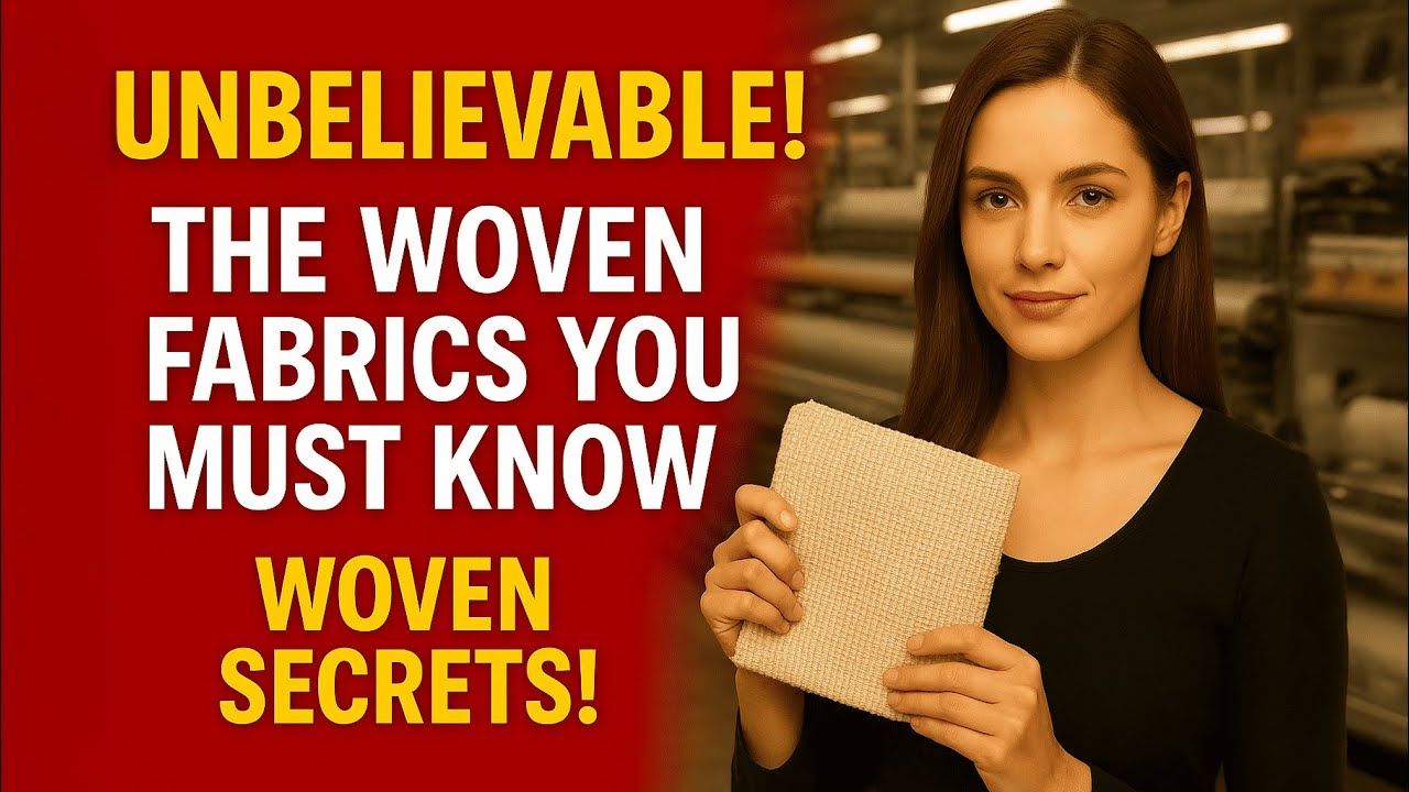 Episode 14 : Unbelievable!! The Woven Fabrics You Must Know!