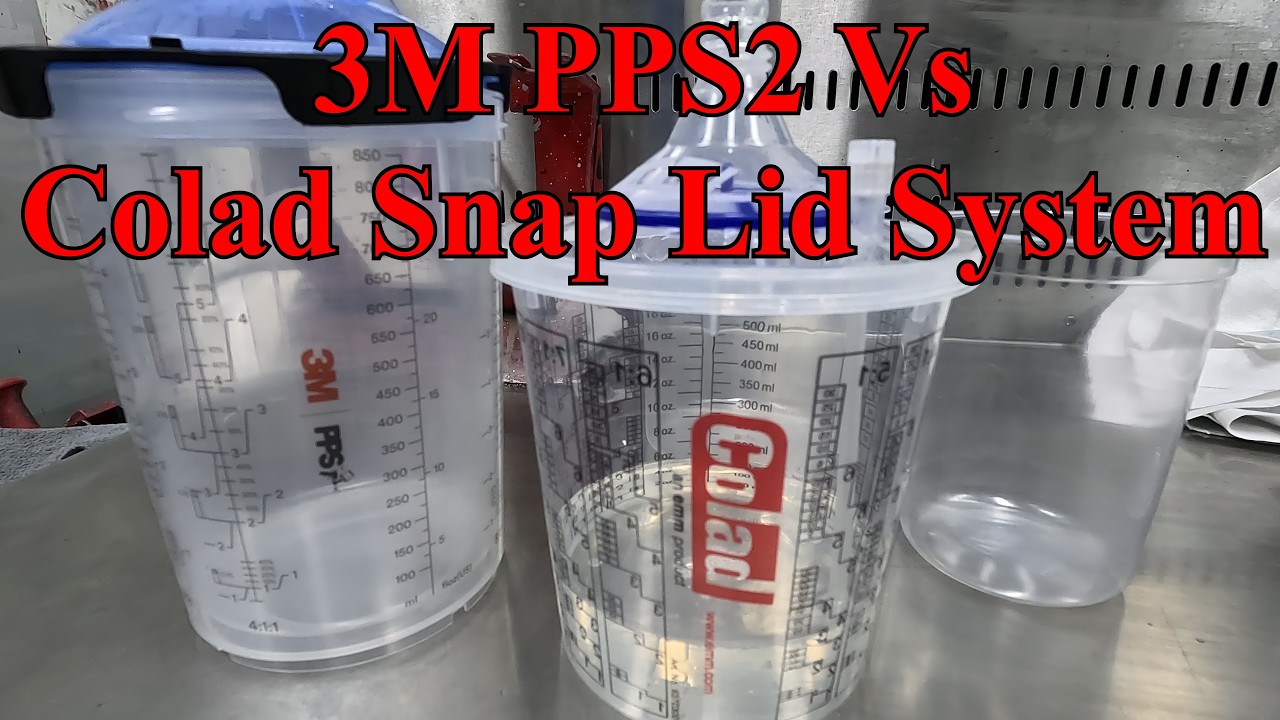 Сравнение системы крышек 3M PPS2 и Colad Snap.
