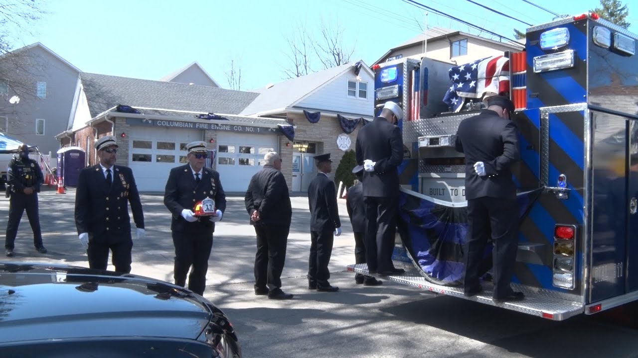 Spring Valley,NY Fallen Firefighter Jared Lloyd Funeral Procession & 