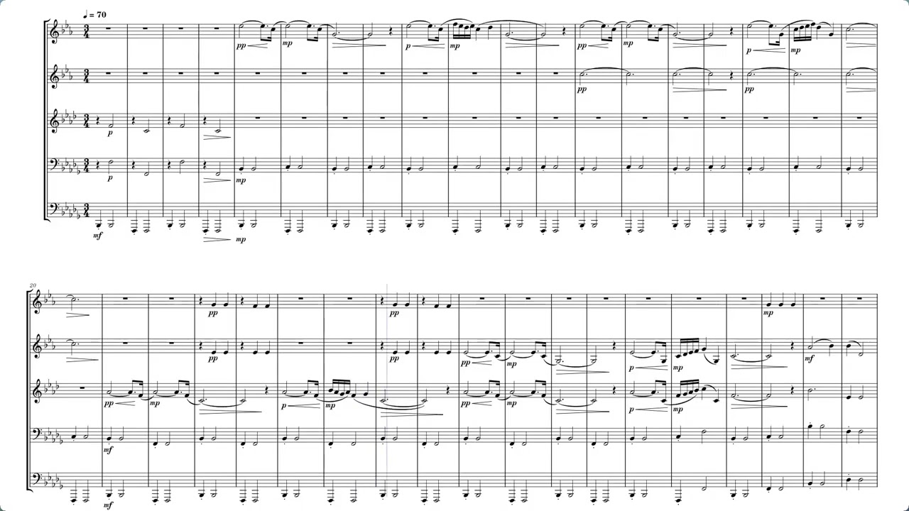 Stasis - Brass Quintet