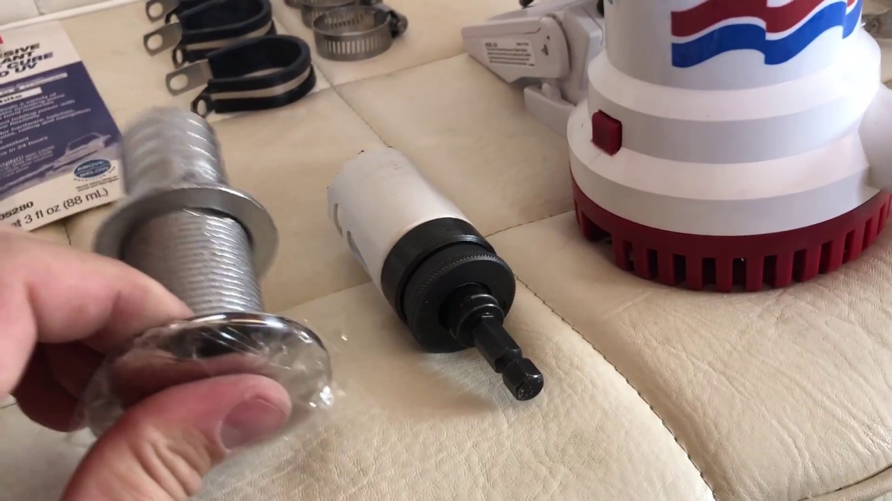 Backup Bilge Pump install part 1